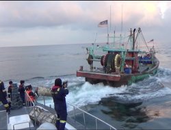 KKP Amankan 3 Kapal Pelaku Illegal Fishing di Selat Malaka